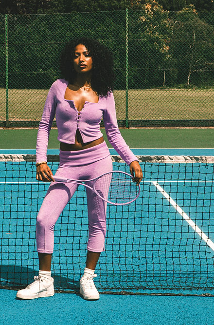 SOLA CAPRI PANTS - Lavender